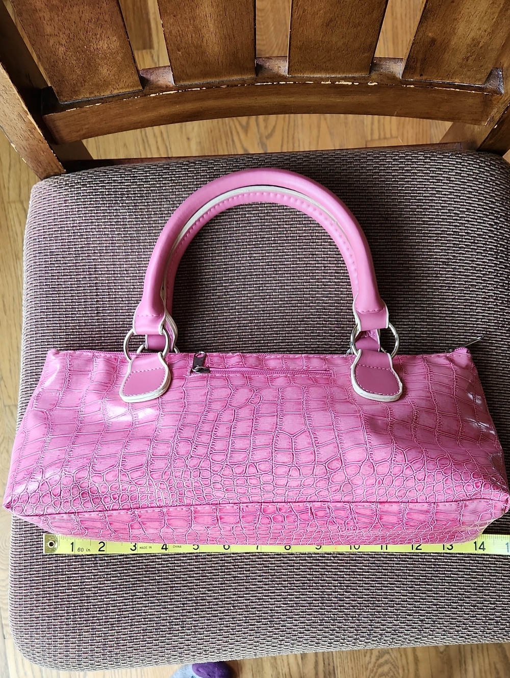 Pink Wine Cooler Bag With Cork Screw
